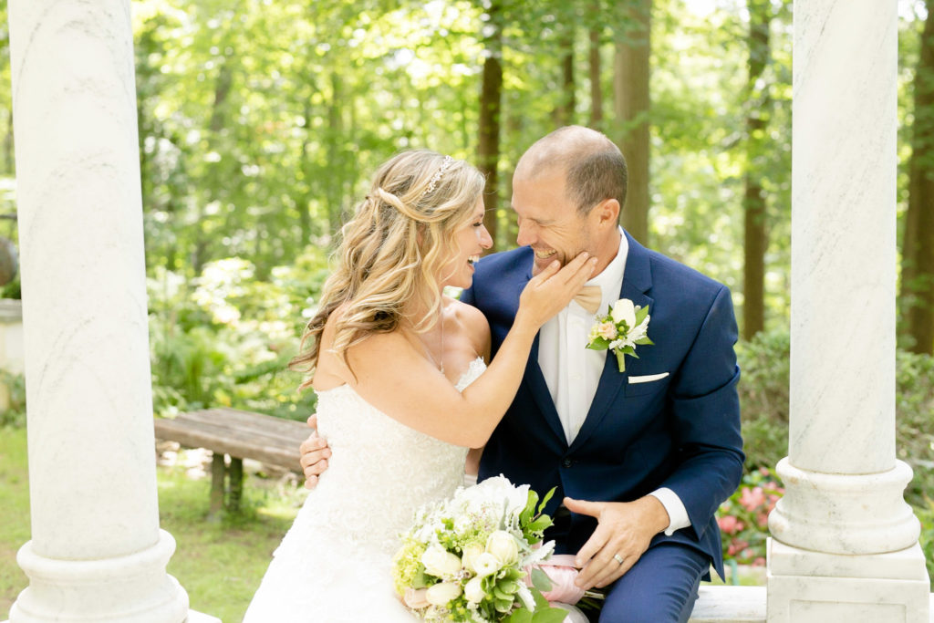 A Garden Summer Wedding at Gramercy Mansion in Maryland