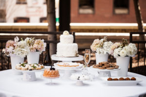 portfolio image from atwater lane styling of a wedding desert table styled by atwater lane