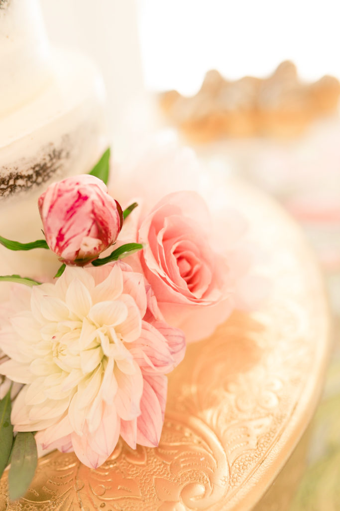 Wedding Cake details for a summer garden wedding Airlie in Warrenton Virginia