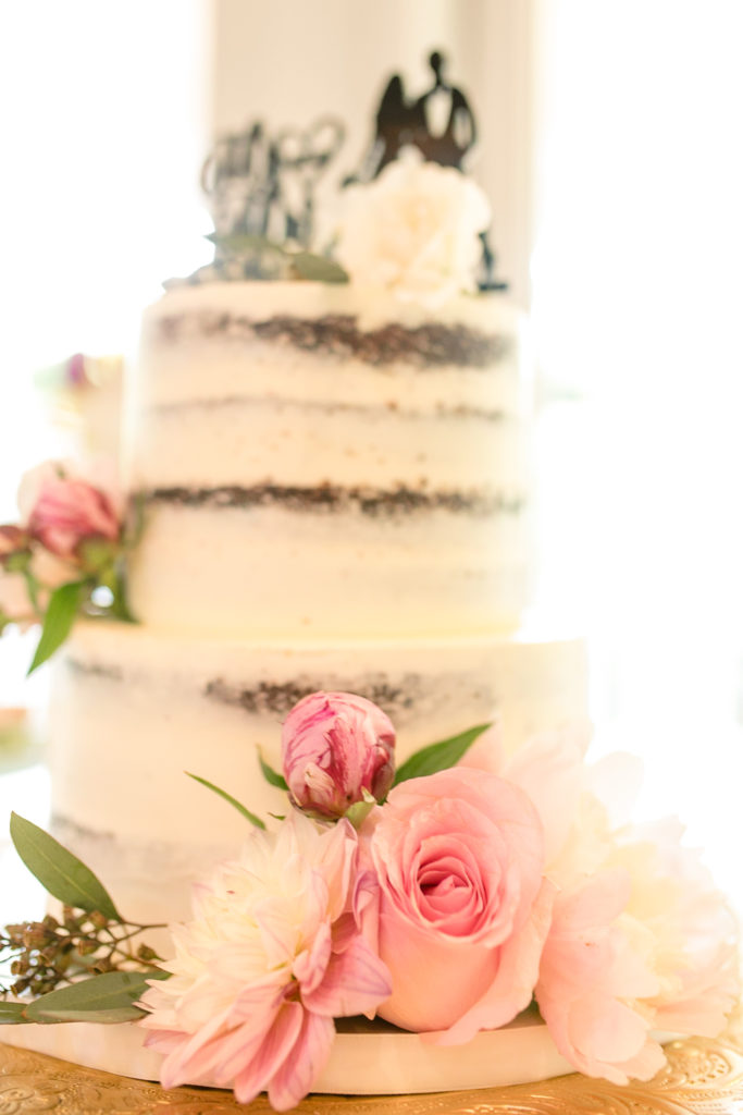 Wedding Cake details for a summer garden wedding Airlie in Warrenton Virginia