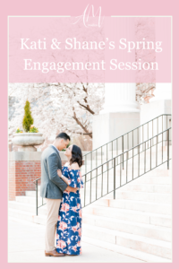 cherry blossom engagement session, spring engagement session, maryland engagement session, maryland wedding photography, amanda macphee studios