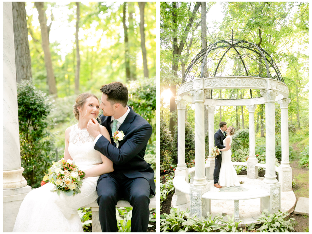 A Romantic and Darling Summer Wedding at Gramercy Mansion in Maryland