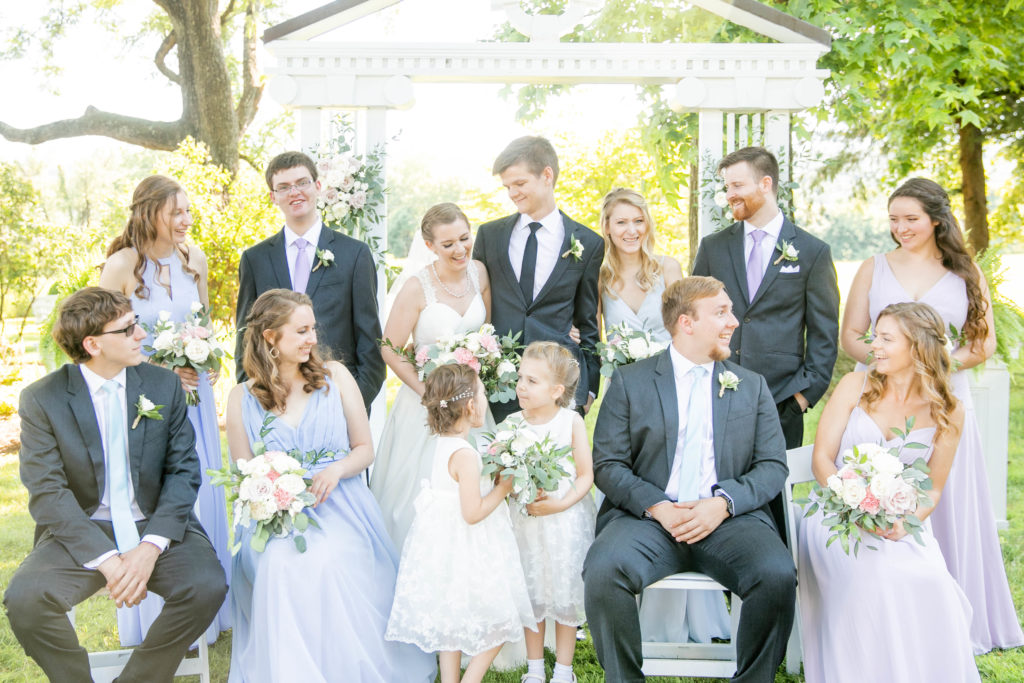 A Garden Estate Summer Wedding at Bluemont Manor in Whitehall, Virginia