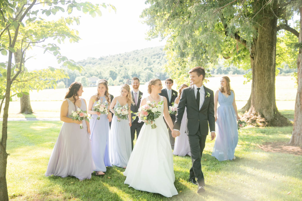 A Garden Estate Summer Wedding at Bluemont Manor in Whitehall, Virginia
