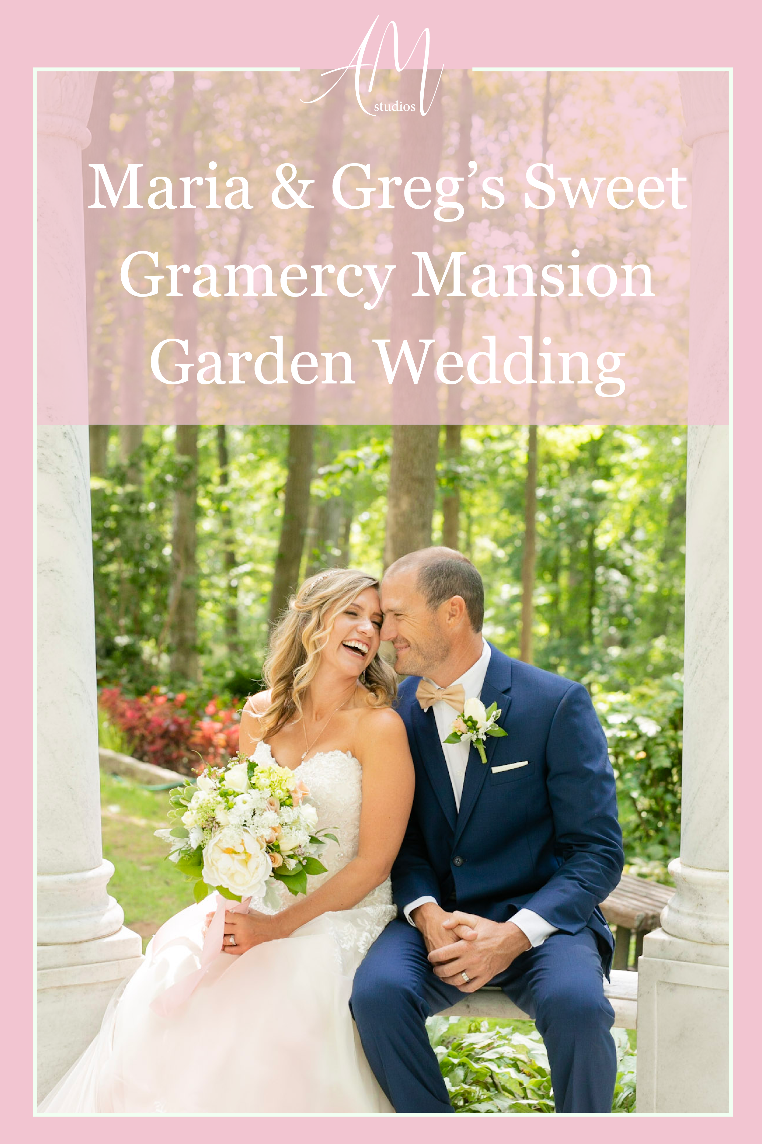 A Garden Summer Wedding at Gramercy Mansion in Maryland
