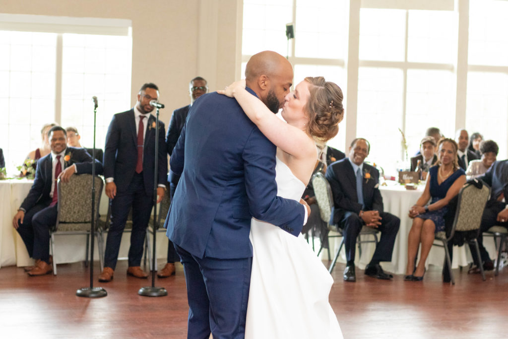 Heartwarming Fall Mountaintop Church Wedding at Holy Family Catholic Church in MIddletown, Maryland